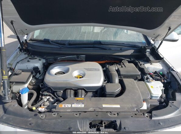 KMHE14L2XHA044774 2017 HYUNDAI SONATA PLUG-IN HYBRID White Rear view