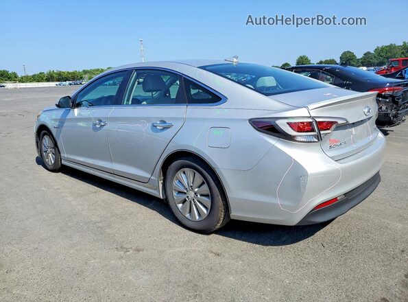 KMHE24L16GA036934 2016 HYUNDAI SONATA Silver Задня ліва чверть