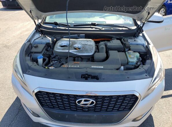 KMHE24L16GA036934 2016 HYUNDAI SONATA Silver Вид задньої частини салону