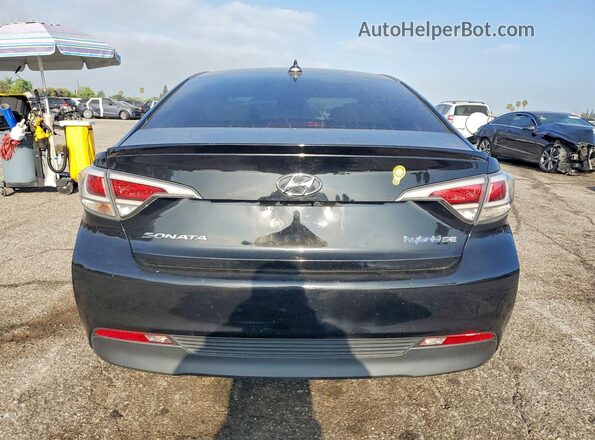 KMHE24L18HA043451 2017 HYUNDAI SONATA Black Vista trasera