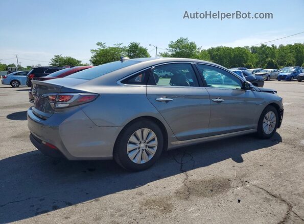 KMHE24L18HA060105 2017 HYUNDAI SONATA Gray Задня права чверть