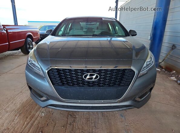 KMHE24L3XHA063427 2017 HYUNDAI SONATA Gray Vista frontal