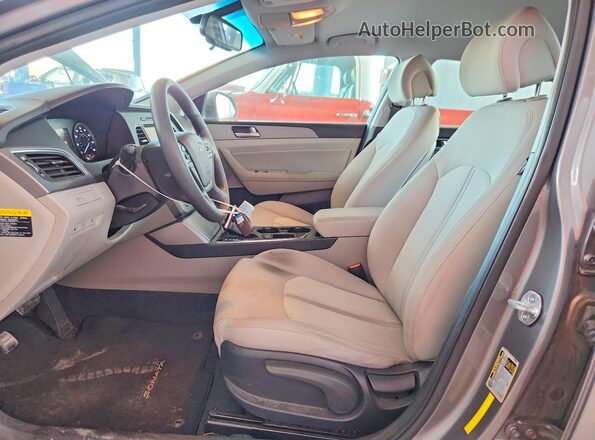KMHE24L3XHA063427 2017 HYUNDAI SONATA Gray Vista interior delantera