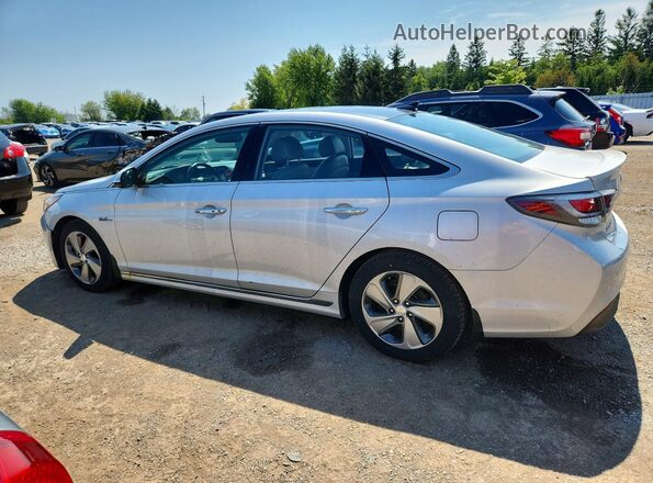 KMHE34L19GA036357 2016 HYUNDAI SONATA Серебряный Задняя левая четверть