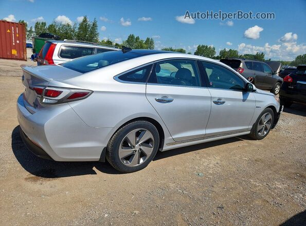 KMHE34L19GA036357 2016 HYUNDAI SONATA Серебряный Задняя правая четверть