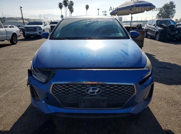 KMHH35LE0JU017434 2018 HYUNDAI ELANTRA Синий Вид спереди