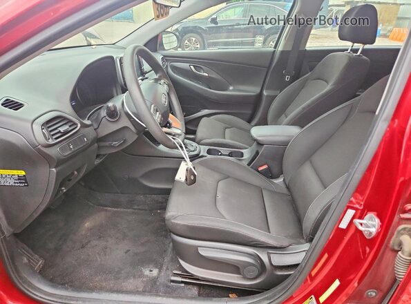 KMHH35LE0JU063684 2018 HYUNDAI ELANTRA Red Front interior view