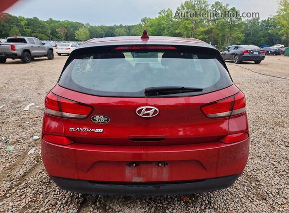 KMHH35LE0JU063684 2018 HYUNDAI ELANTRA Red Rear view