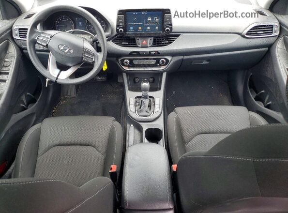KMHH35LE0KU107653 2019 HYUNDAI ELANTRA Charcoal წინა პანელის ხედი