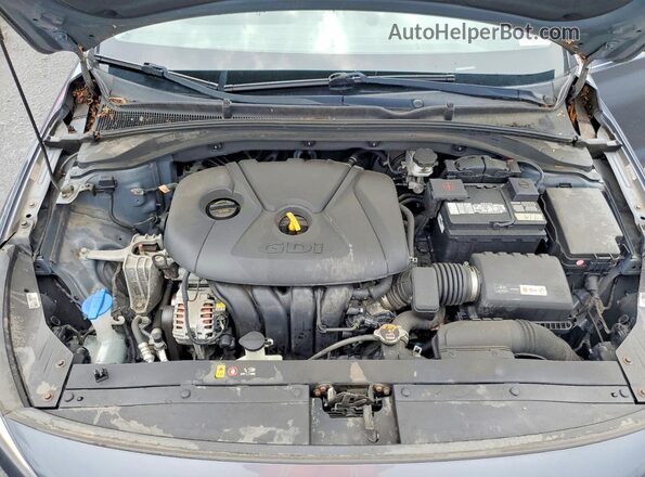 KMHH35LE0KU107653 2019 HYUNDAI ELANTRA Charcoal უკანა სალონის ხედი