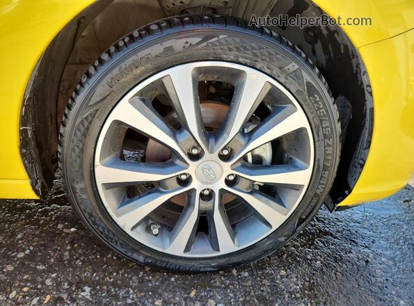 KMHH35LE5KU103310 2019 HYUNDAI ELANTRA Yellow 