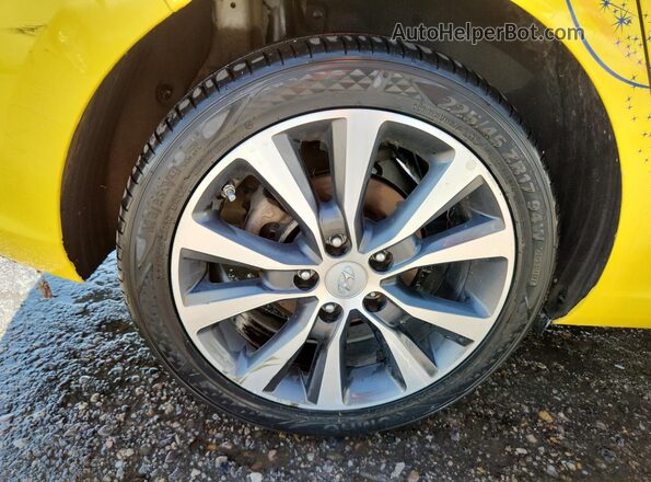 KMHH35LE5KU103310 2019 HYUNDAI ELANTRA Yellow 