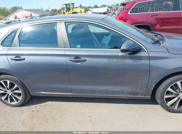 KMHH35LE9JU068575 2018 HYUNDAI ELANTRA GT Gray Vista interior trasera