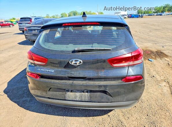 KMHH35LEXJU006134 2018 HYUNDAI ELANTRA Black Rear view