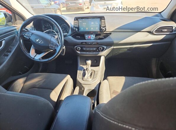 KMHH35LEXJU006134 2018 HYUNDAI ELANTRA Black Dashboard view