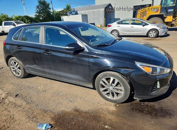 KMHH35LEXJU006134 2018 HYUNDAI ELANTRA Black Front right