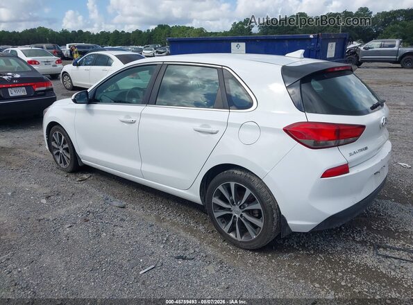 KMHH35LEXKU108776 2019 HYUNDAI ELANTRA GT White Задня ліва чверть