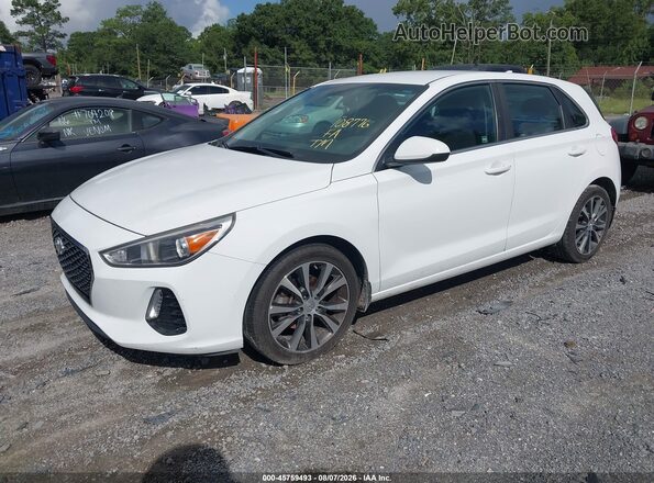 KMHH35LEXKU108776 2019 HYUNDAI ELANTRA GT White Передня ліва чверть