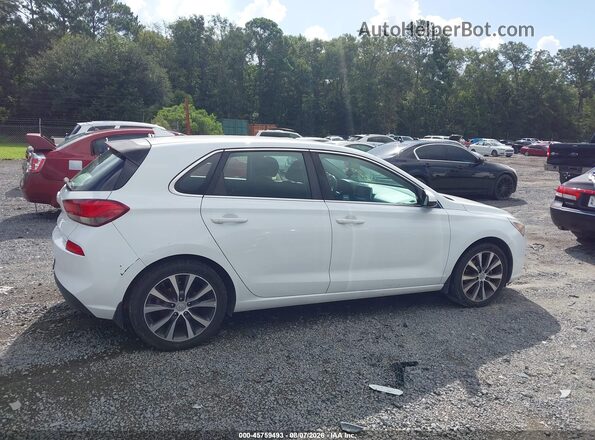 KMHH35LEXKU108776 2019 HYUNDAI ELANTRA GT White Вид задньої частини салону