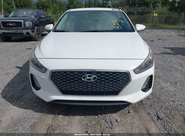 KMHH35LEXKU108776 2019 HYUNDAI ELANTRA GT White Вид щитка приладів