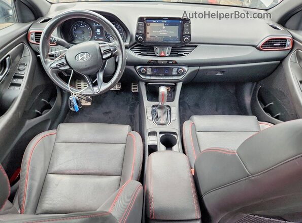 KMHH55LC0LU123409 2020 HYUNDAI ELANTRA Gray Dashboard view