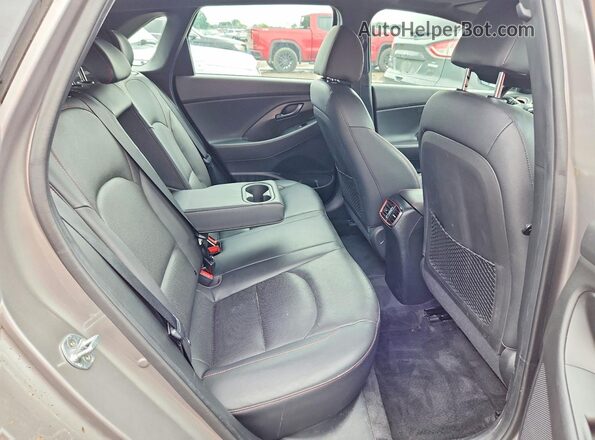 KMHH55LC0LU123409 2020 HYUNDAI ELANTRA Gray Rear interior view