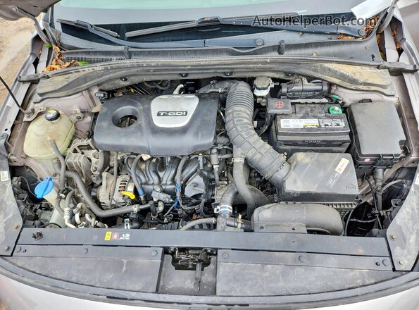 KMHH55LC0LU123409 2020 HYUNDAI ELANTRA Gray Engine compartment view