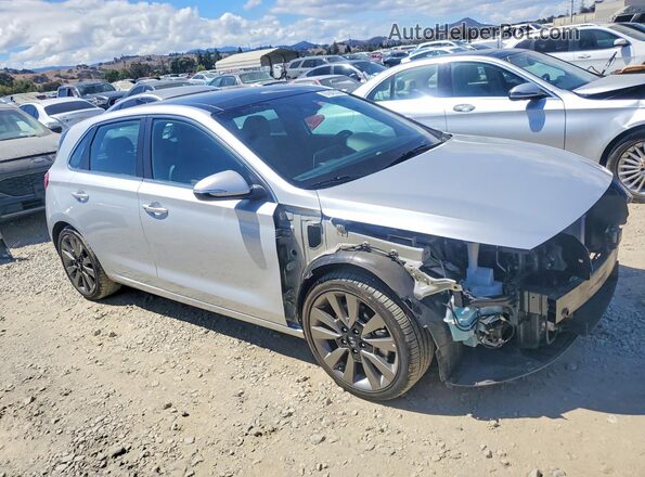 KMHH55LC2JU086814 2018 HYUNDAI ELANTRA Gray Front right
