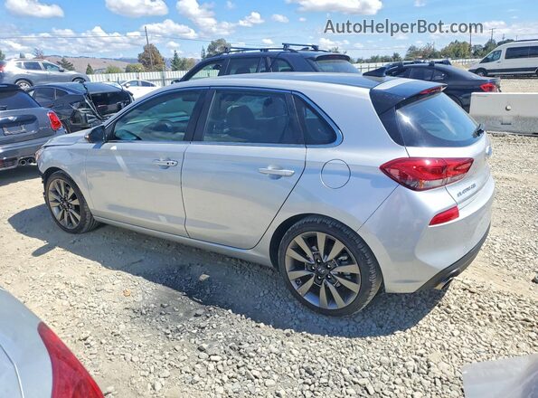 KMHH55LC2JU086814 2018 HYUNDAI ELANTRA Gray Rear left