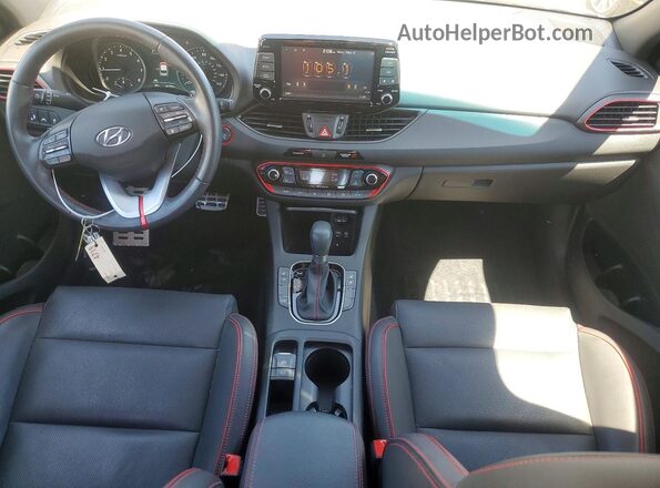 KMHH55LC2JU086814 2018 HYUNDAI ELANTRA Gray Dashboard view