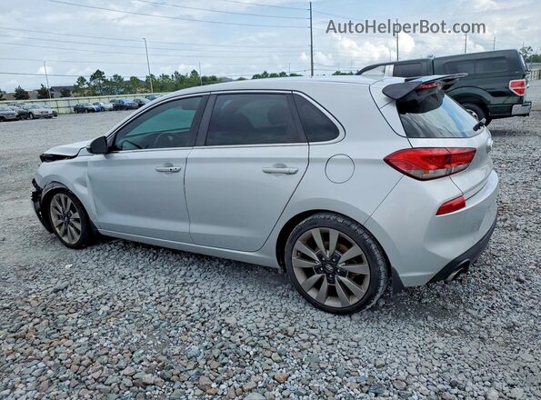 KMHH55LC7JU071449 2018 HYUNDAI ELANTRA Silver უკანა მარცხენა