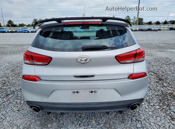 KMHH55LC7JU071449 2018 HYUNDAI ELANTRA Silver უკანა ხედი