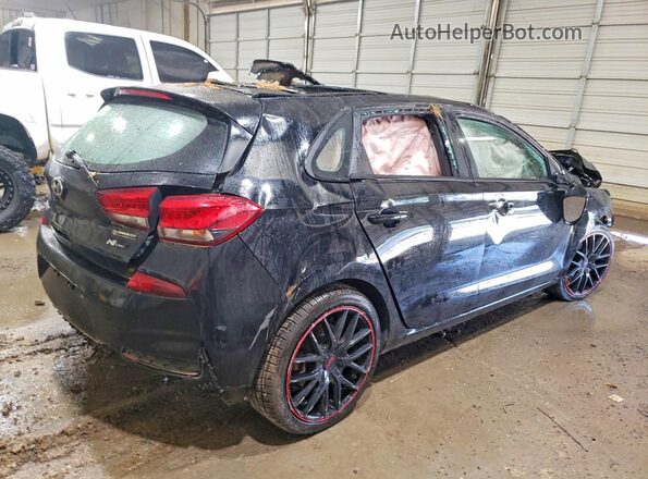 KMHH55LCXLU123725 2020 HYUNDAI ELANTRA Black Trasero derecho