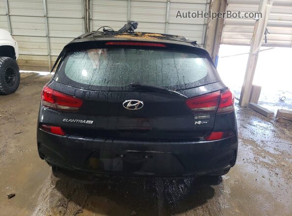 KMHH55LCXLU123725 2020 HYUNDAI ELANTRA Black Vista trasera