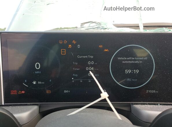 KMHL14JA3RA416913 2024 HYUNDAI SONATA Silver ხელსაწყოთა პანელის ხედი