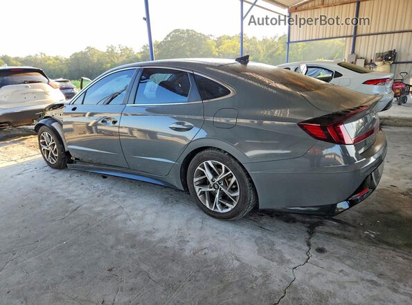 KMHL14JA8MA148059 2021 HYUNDAI SONATA Gray Հետևի ձախ