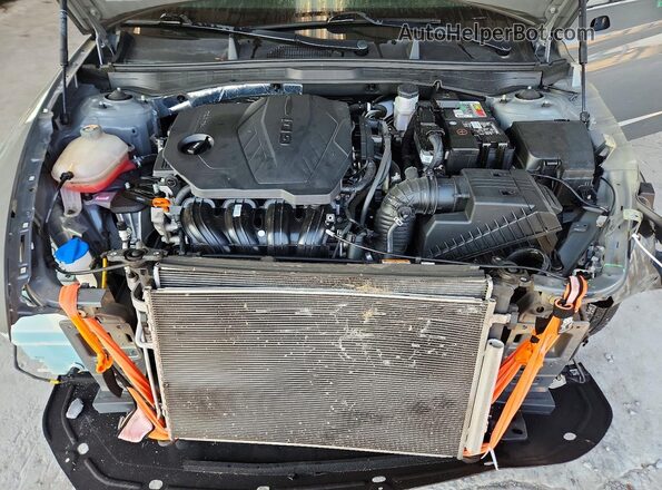KMHL14JA8MA148059 2021 HYUNDAI SONATA Gray Սալոնի հետևի տեսք