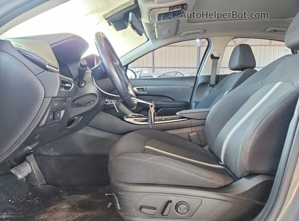 KMHL14JA8MA148059 2021 HYUNDAI SONATA Gray Սալոնի դիմացի տեսք