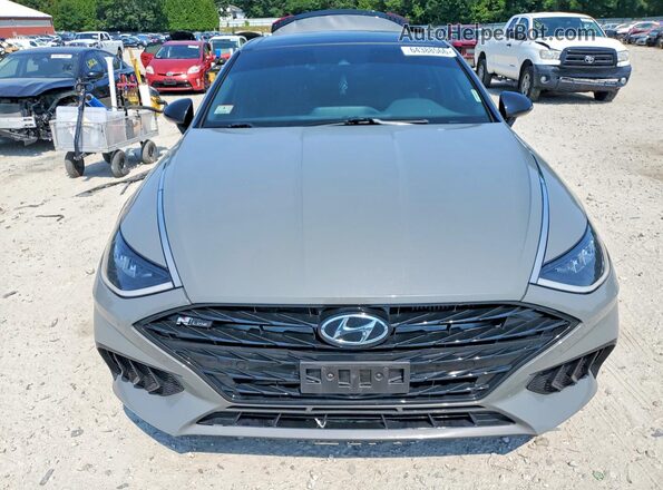 KMHL14JC1NA209853 2022 HYUNDAI SONATA Gray Դիմացի տեսք