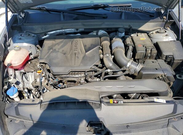 KMHL14JC1NA209853 2022 HYUNDAI SONATA Gray Սալոնի հետևի տեսք