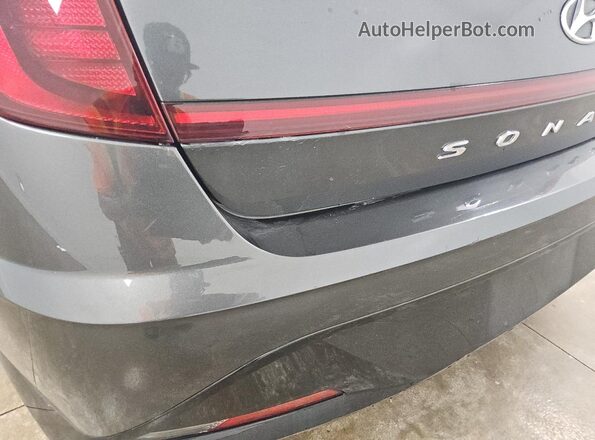 KMHL14JC2PA340258 2023 HYUNDAI SONATA Gray 