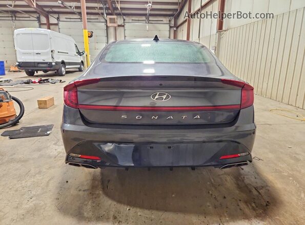 KMHL14JC7NA218895 2022 HYUNDAI SONATA Gray Vista trasera