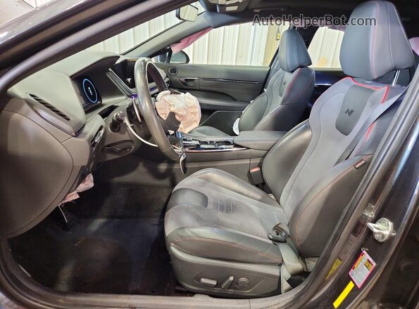 KMHL14JC7NA218895 2022 HYUNDAI SONATA Gray Vista interior delantera