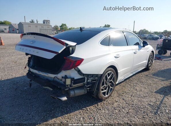 KMHL14JC7PA272586 2023 HYUNDAI SONATA White Trasero derecho