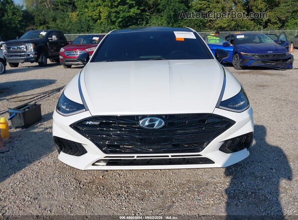 KMHL14JC7PA272586 2023 HYUNDAI SONATA White Vista interior trasera