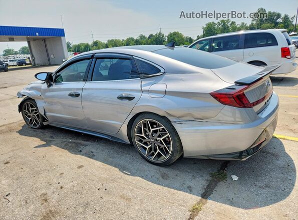 KMHL14JC8PA327059 2023 HYUNDAI SONATA Silver Tył lewy