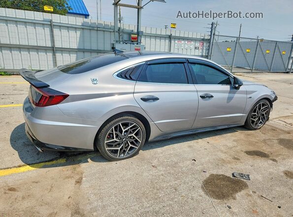 KMHL14JC8PA327059 2023 HYUNDAI SONATA Silver Tył prawy