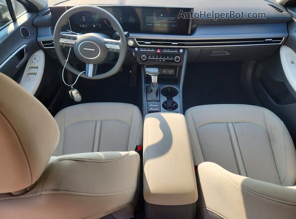 KMHL24JA3SA485555 2025 HYUNDAI SONATA Gray წინა პანელის ხედი