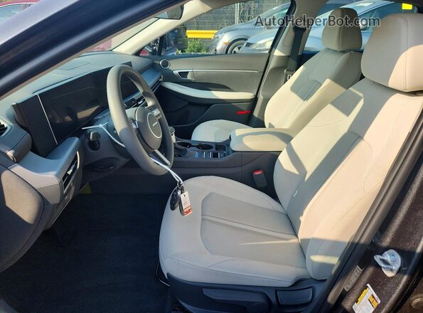 KMHL24JA3SA485555 2025 HYUNDAI SONATA Gray წინა სალონის ხედი