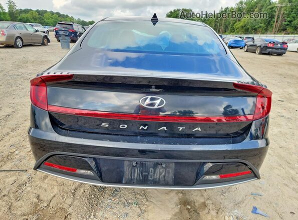 KMHL24JA4PA265106 2023 HYUNDAI SONATA Black Widok z tyłu